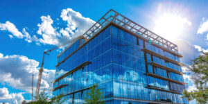 הקמת מבנה משרדים